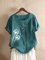Plants Printed Short Sleeve Shirts & Tops