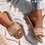 Women's Summer Sequin Tassel Slippers
