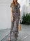 Black Boho Tribal Chiffon Dresses