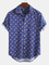As Picture Cotton Casual V Neck Shirts & Tops