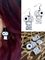 Trendy Mini Type Of Toilet Paper Acrylic Earrings