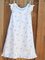 Vintage Short Sleeve Cute Floral Printed Plus Size Crew Neck Casual Dresses
