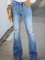 As Picture Holiday Ripped Denim Pants