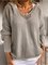 Casual Plus Size Hoodie Sweatshirt
