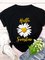Short Sleeve Floral Printed T-Shirts