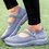 Flat Heel Mesh Elastic Band Women Slip On Sneakers
