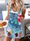 Blue Casual Printed Dresses
