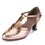 Adjustable Buckle Closed Toe T-Strap Sandals Women Dance Shoes