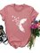 Short Sleeve Round Neck Casual Shirts & Tops