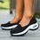 Fly-Woven Fabric Athletic Low Heel Sneakers