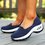 Fly-Woven Fabric Athletic Low Heel Sneakers