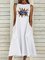 Crew Neck Women Dresses A-Line Daily Dresses