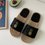 Women Pineapple Home Wear Casual Fall Flat Heel Slippers