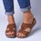 Women Casual Summer Comfy Slip On Sandals