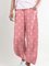 Pink Pockets Polka Dots Simple Pants