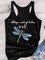 Printed Sleeveless Casual Shirts & Tops