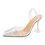 Transparent Gorgeous Rhinestone Dinner Wedding High Heels