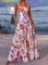 White Spaghetti Shift Casual Dresses