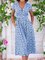 Woemn Floral Kaftan Pockets Summer Dresses