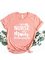 “I Am A Nurse And A Mom, Nothing Scares Me” Printed T-shirt