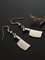 Women Alloy Knife Drop Earrings