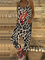 Leopard Spaghetti Casual Leopard One-Pieces