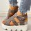 Women Comfy Sporty Platform Wedge