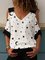 Star Casual Cotton V-Neck Shirts & Tops