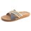 Women Slip-On linen Cross Daily Slippers