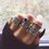 One Set Of 5 Vintage Rings