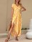 Yellow Short Sleeve Swing Dresses