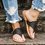 Cut Out Flat Heel Summer Casual Sandals