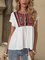 White Boho Shift Shirts & Tops
