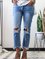 Denim Ripped Casual Pants Jeans
