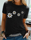 Floral-print Casual Short Sleeve Shirts & Tops