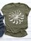 Cotton-Blend Short Sleeve Shirts & Tops
