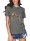 Short Sleeve Casual Leopard Shirts & Tops
