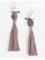 Women Alloy Tassel Drop Earrings