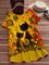 Yellow Statement Cotton-Blend Shirts & Tops