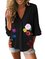Printed Cotton-Blend Half Sleeve Shirts & Tops
