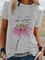 Plus size Floral Casual Shirts & Tops