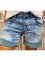 Blue Casual Denim Pants
