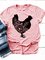 Printed Cotton-blend Casual Shirts & Tops