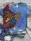 Plus Size Cotton-Blend Casual Animal Crew Neck Shirts & Tops