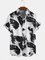 White Casual V Neck Cotton Shirts & Tops