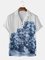 White Cotton Casual V Neck Shirts & Tops