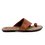 Brown Flat Heel Leather Daily Summer Flats
