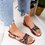 Black Leather Summer Sandals