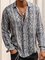 Black Cotton-Blend Casual Shirts & Tops