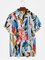 As Picture Casual V Neck Cotton Shirts & Tops